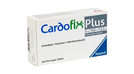 Cardofix Plus 5 mg / 160 mg / 12.5 mg