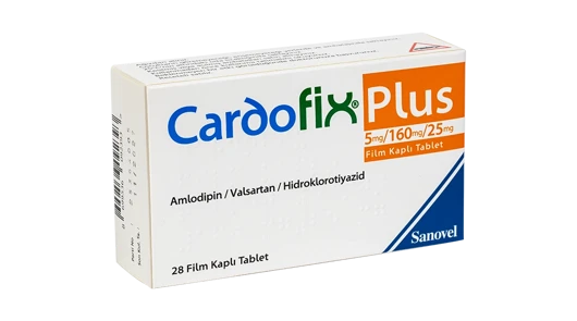 Cardofix Plus 5 mg / 160 mg / 25 mg